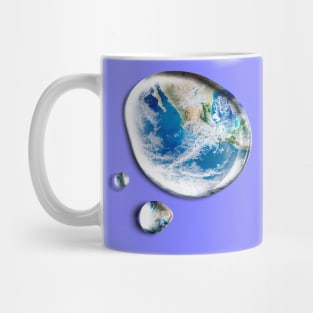 Save the earth Concept Global Warming Mug